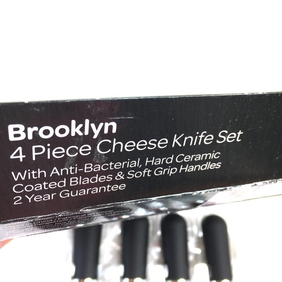 Taylor's Eye Witness Brooklyn 4pc Cheese Knife set NWT NOS - Picture 5 of 12